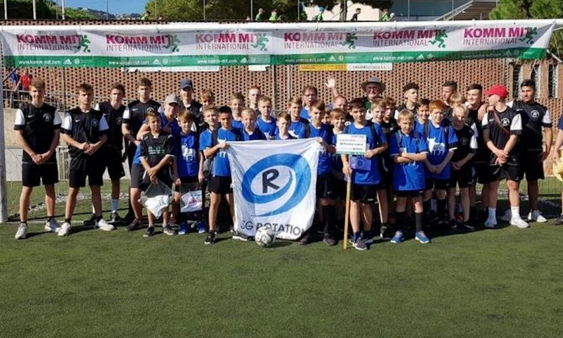 Noored jalgpallurid Copa Sant Vicenç turniiril